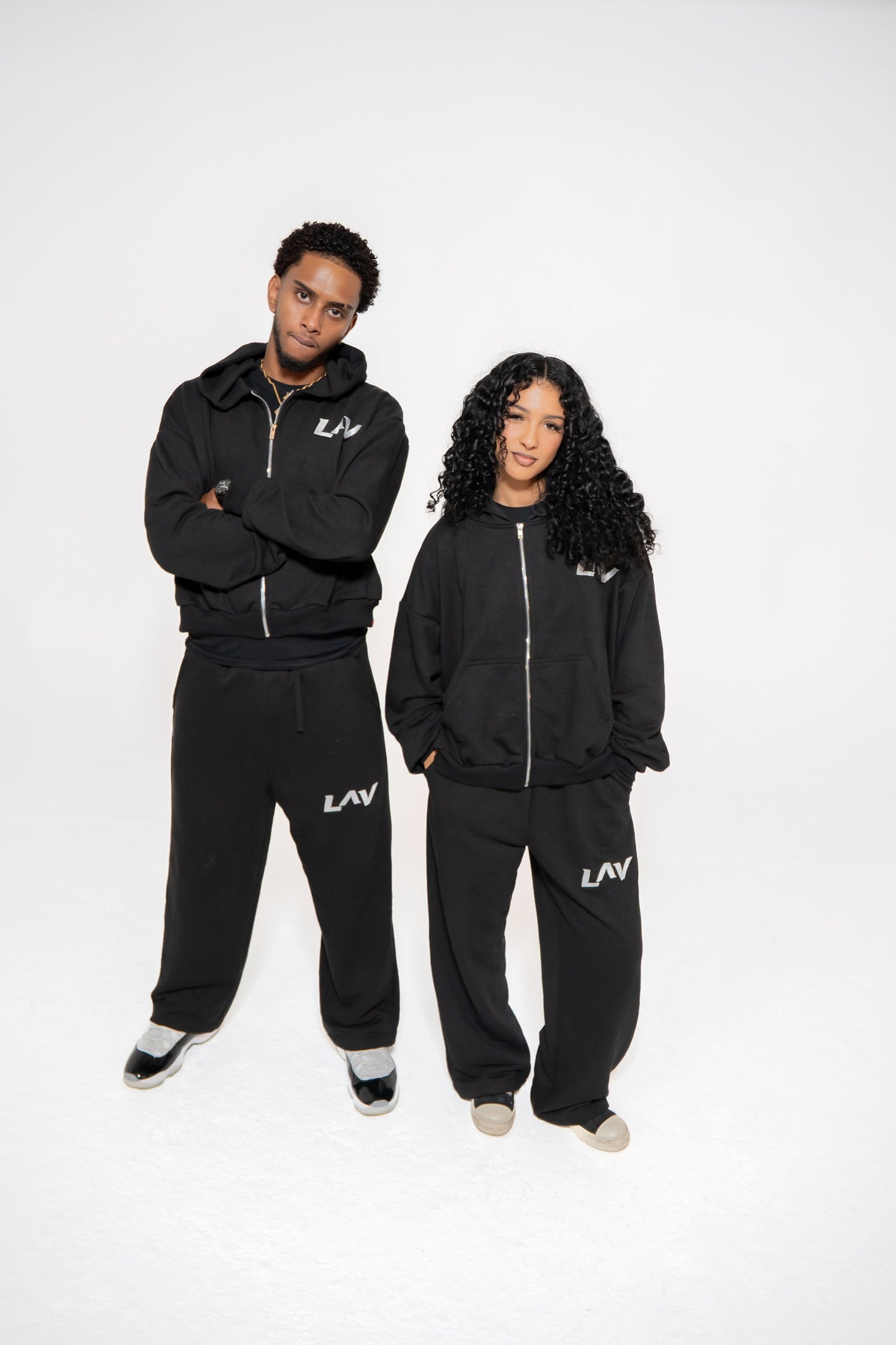 Black LAV Essential Zip