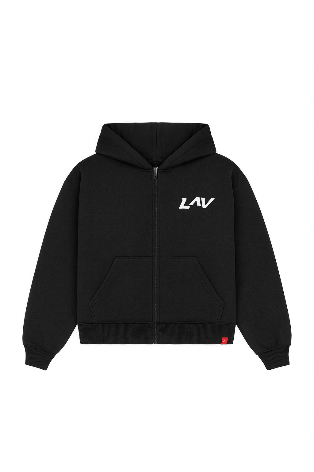 Black LAV Essential Zip