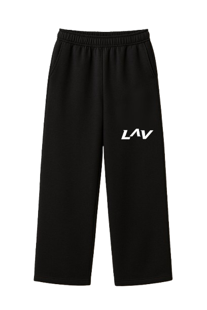 Black LAV Essential Pants